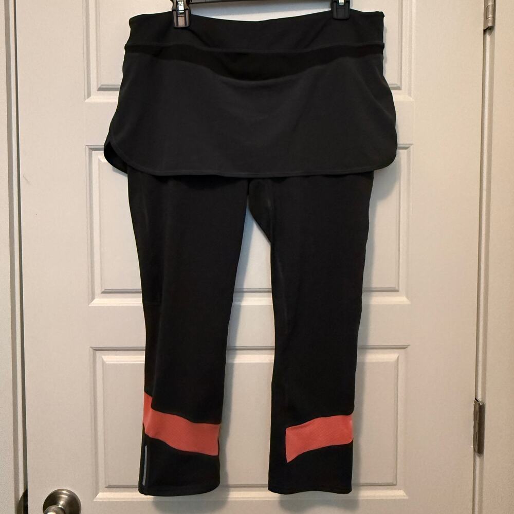 Lucy Inner Light Skirted Legging Black Coral Large